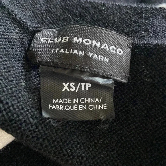 Club Monaco  | Wool Blend Sweater Dress - Picture 5 of 6